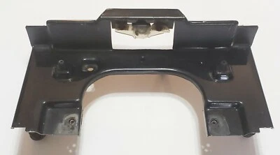 1978-1979 PONTIAC GRAND LEMANS   REAR LICENSE PLATE MOUNT PANEL FILLER BLACK OEM - Image 1 of 4