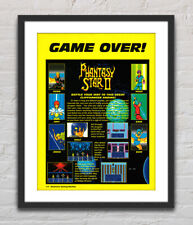 Phantasy Star II Sega Genesis Glossy Review Poster Unframed G2083