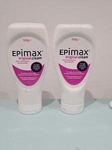 2 X Epimax Cream 500g for Eczema Psoriasis and Dry Skin.Light Hydration Relief - Picture 1 of 4