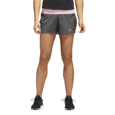 Pantalones Cortos Adidas Run It Mujer Talla XL Gris Choque Rosa Yoga Atlético 3" Entrepierna Foto 1 de 4