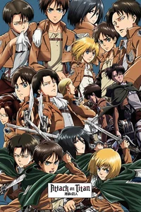 Attack On Titan Collage Maxi Poster 61x91.5cm / 24x36" 170g/m² - GB Eye - Picture 1 of 1