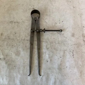 Vintage L.S. Starrett Athol Mass. 6” Divider Inside Caliper Inside Made in USA - Picture 1 of 6