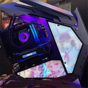 DIY Anime Light Boards For Jonsbo Mod3 Computer Case Custom Made Light Board New - Afbeelding 1 van 11