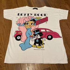 Vintage Betty Boop Goes to Hollywood T-Shirt Damen Größe XL - Bild 1 von 7