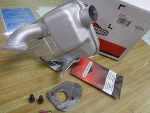 794949 GENUINE BRIGGS LOW TONE MUFFLER FITS SOME 9HP HORIZ. ENGINES  W/GSKT - Picture 1 of 6