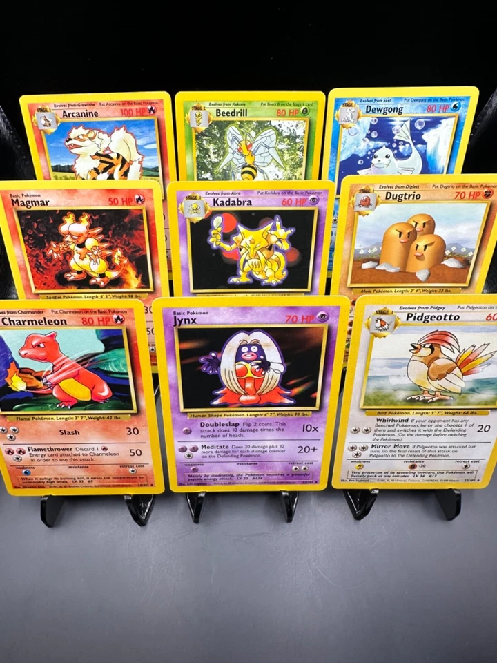 WOTC Pokemon Base Set - #17 en adelante! - ¡LP/MP depende de la tarjeta! - ¡Envío RÁPIDO! Foto 1 de 1