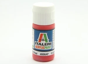 Italeri - FLAT RED (#4606AP) - 20ml - Acrylic Model Hobby Paint Accessories - Picture 1 of 2