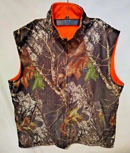 Red Head Hunting vest, camoflauge and orange, reversible, pockets - Picture 1 of 8
