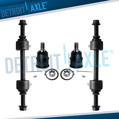 Barras estabilizadoras delanteras de 4 piezas rótulas para Ford F-250 F-350 Super Duty 2010-2016 4x4 Foto 1 de 4