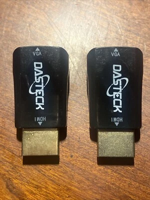 Видео конвертер адаптеры 2 Mini HDMI штекер на гнездо VGA - Изображение 1 из 4