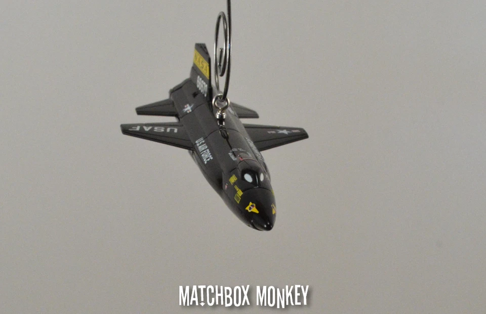 USAF NASA X-15 Avión de Investigación Espacial Cohete Personalizado Navidad Adorno Nave Modelo Foto 1 de 4