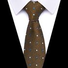 7.5 cm Classic Men Tie Paisley Floral Shirt Accessories Fashion Necktie  Men