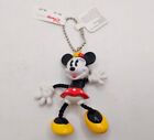 Vintage Disney Store Minnie Mouse Articulated Keychain Or Bag Charm New 1990s