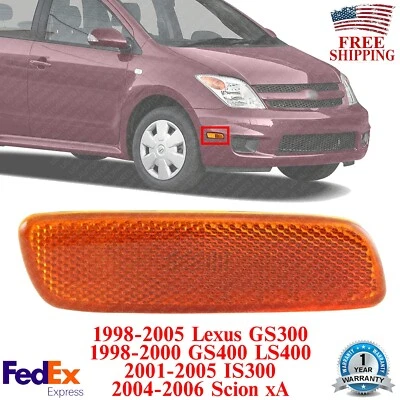 Luz de señalización delantera lado derecho para Lexus GS300 1998-2005 / IS300 2001-2005 Foto 1 de 4