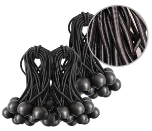 Cordones elásticos de alta resistencia de 4 pulgadas con bolas 75 piezas de bola de 75 pulgadas MUCHOS - Imagen 1 de 2