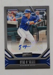 Kansas City Royals Baseball Card Ryan O'Hearn Auto Rookie Panini Playbook 2020 - Picture 1 of 2