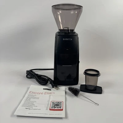 Molinillo de café Baratza Encore Precision ESP modelo 495 listo para espresso en negro Foto 1 de 4