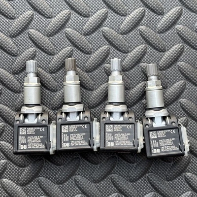 4x BMW Genuine TPMS Tyre Pressure Sensor Set Wheel Electronic Module 36106887147 - Image 1 of 4