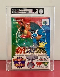 Sin abrir VGA 80+ casi nuevo Pocket Monsters Stadium japonés 1998 graduado caja grande N64 - Imagen 1 de 2