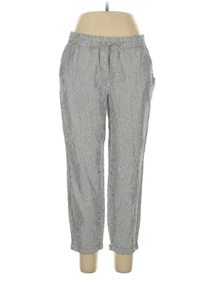 Pantalones de lino gris para mujer J.Crew Factory Store 12 Foto 1 de 4