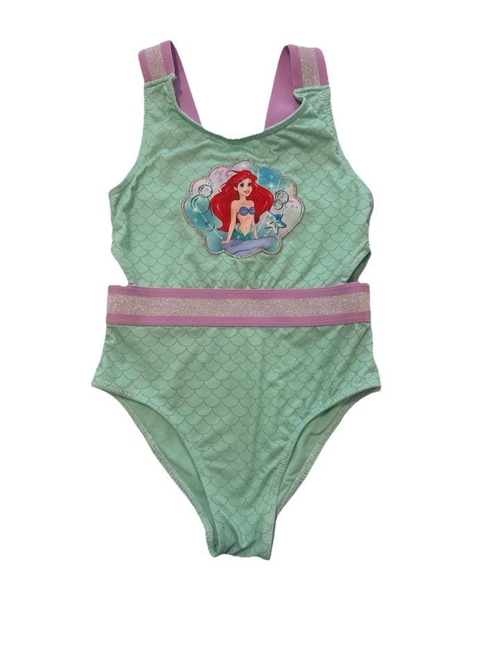 Disney La Sirenita Ariel Traje de Baño Una Pieza Niñas Talla 6 - Sirena Foto 1 de 4