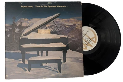 Supertramp - Even In The Quietest Moments 1977 Record  LP A&M SP-4634 VG - Image 1 of 4
