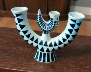 Gorgeous Vintage Sargadelos Unique Handcrafted Porcelain Artwork - Picture 1 of 7