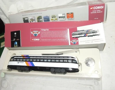 Vintage Bus Lines Corgi #US55020 PCC Car New Jersey Transit 1:50  LNIB - Image 1 of 4