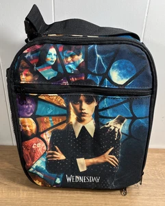 Wednesday Addams Family Lunch Bag NWOT Netflix - Picture 1 of 11