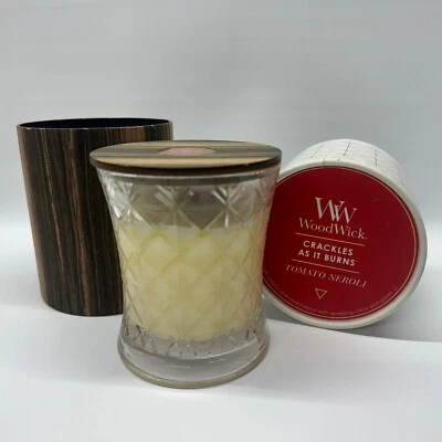 Woodwick Aura Collection Tomate Neroli Vela 9.7 OZ Colección Premium NUEVO Foto 1 de 4