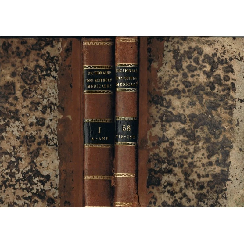Dictionnaire des SCIENCES MÉDICALES Complet 58 volumes Édit PANCKOUCKE 1812-1822 - Photo 1/1