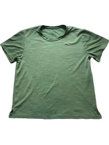 Nike Shirt Adult Large Forest Green Dri Fit Swoosh Standard Fit Activewear Mens - Picture 1 of 7