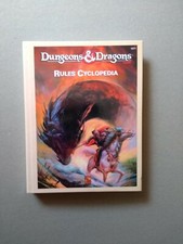D&D RULES CYCLOPEDIA TSR 1071 Dungeons & Dragons Ristampa Ufficiale Reprint