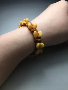Natural Baltic Amber bracelet 170-180 mm - Picture 1 of 3