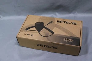 5 pcs Retevis KMC Walkie Talkie Speaker / Mic 2 Pin Shoulder Speaker (J2) - Picture 1 of 7