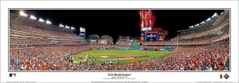 Washington Nationals Park WORLD SERIES MAJESTY 2019 Panoramic POSTER Print Cover