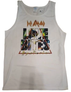 Tank Top: DEF LEPPARD - Love Bites Hysteria - Size M - NEW - Picture 1 of 3