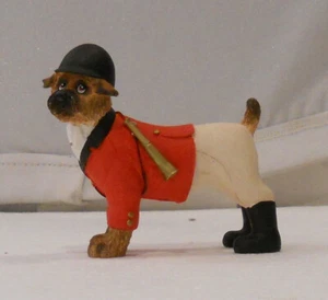 Border Fine Arts Dapper Dog Bob en traje de caza - Imagen 1 de 2