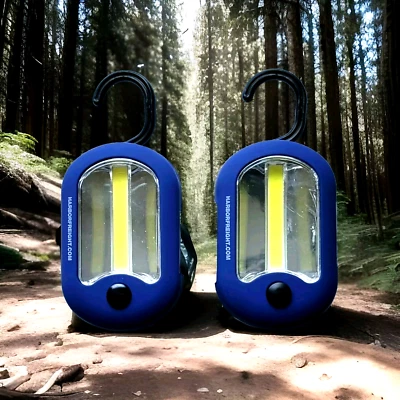 Two Utility Battery Closet Light with Hanging Hook.magnetic - Image 1 of 4