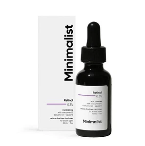 Minimalist 0.3% Retinol Night Face Serum 30ml- - Picture 1 of 1