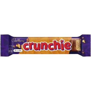 Cadbury Crunchie Milk Chocolate Bar 50g X 6 Bars - Picture 1 of 2