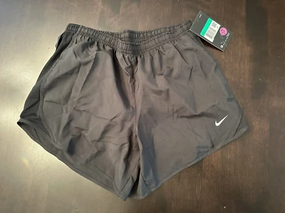 Nike Girls XL 843196-011 Black Tempo Running Short New with Tag FREE SHIPPING - Image 1 of 3