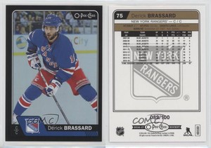 2016-17 O-Pee-Chee Black Rainbow Foil /100 Derick Brassard #75