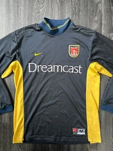 Original Authentic Nike Arsenal 1999/2000 Goalkeeper Shirt Mens Medium - Picture 1 of 18