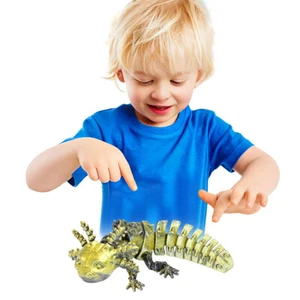 Drukowana 3D zabawka aksolotl ruchoma mechaniczna figurka aksolotl wydrukowana 3D - Zdjęcie 1 z 39