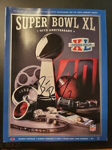 Big Ben Roethlisberger Signed Super Bowl XL Program