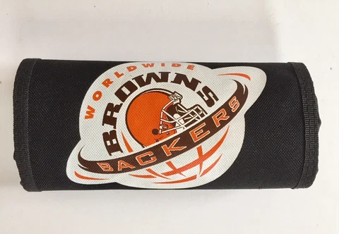 Rare The World Wide Cleveland Browns Backers Portable Back Pack NFL Cover