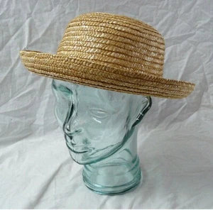 LL Bean Classic Structured Straw Hat, EUC, Size Medium - Picture 1 of 2