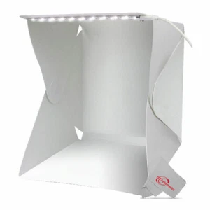 Vivitar 8 Inch Snap Assembly Portable Lightbox for Photography + Backdrops - Picture 1 of 5