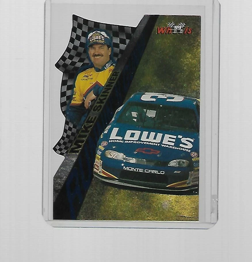 1999 WHEELS RACING RUNNIN' N GUNNIN MIKE SKINNER DIE-CUT INSERT #RG7 - Image 1 of 1